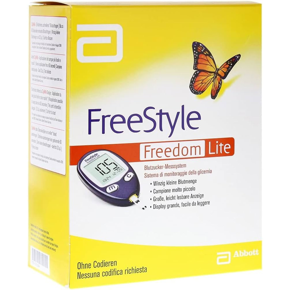 Comprar FREESTYLE FREEDOM LITE GLUCOMETRO online - Farmacia Coliseum
