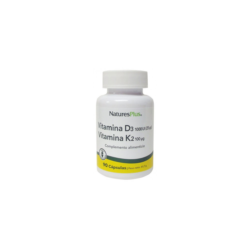 Comprar VITAMINA D3 / VITAMINA K2 90 CAP NATURE'S PLUS online Coliseum
