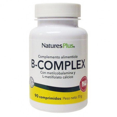 Comprar online B-COMPLEX 90 COMP NATURE'S PLUS - Farmacia Coliseum