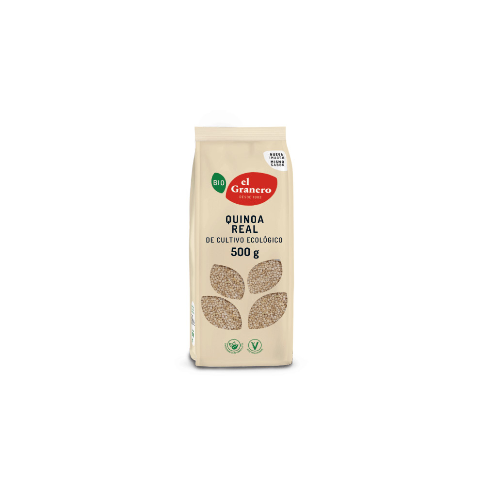Comprar QUINOA REAL BIO 500 GR EL GRANERO online - Farmacia Coliseum