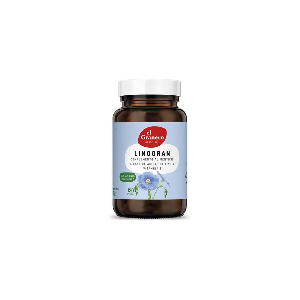 Comprar online LINOGRAN ACEITE DE LINO 120 PERLAS EL GRANERO