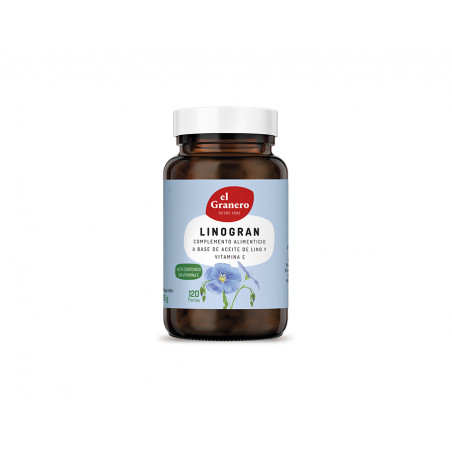 Comprar online LINOGRAN ACEITE DE LINO 120 PERLAS EL GRANERO