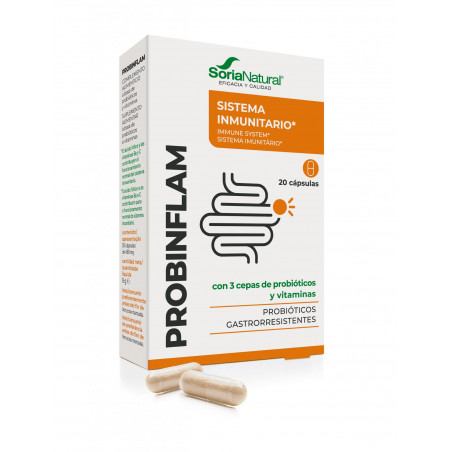 Comprar PROBINFLAM 20 CAP SORIA NATURAL online - Farmacia Coliseum