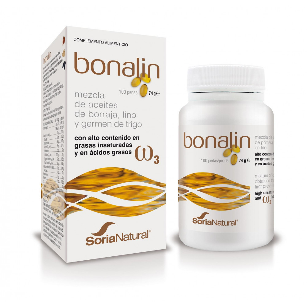Comprar BONALIN 100 PERLAS SORIA NATURAL online - Farmacia Coliseum