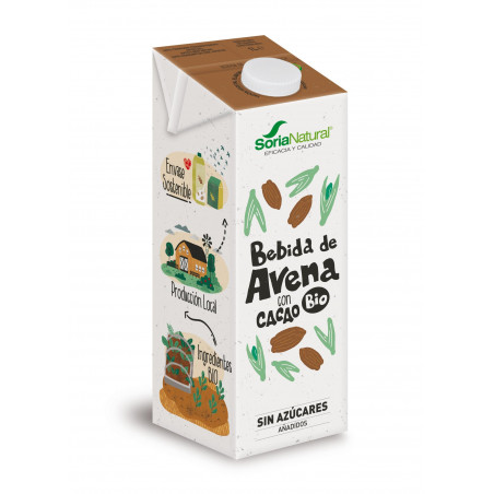 Comprar BEBIDA DE AVENA CON CACAO 1L ALECOSOR SORIA NATURAL online