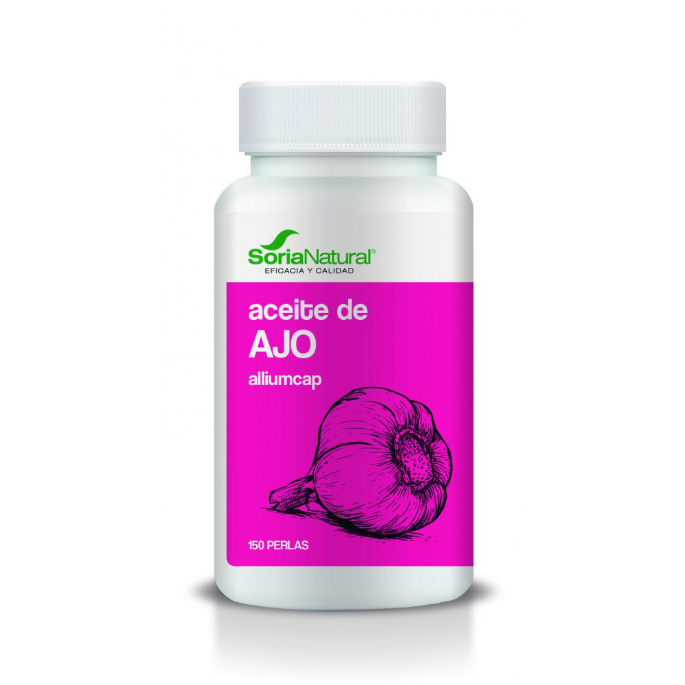ALLIUMCAP PERLAS DE ACEITE DE AJO 150 PERLAS ALECOSOR SORIA NATURAL