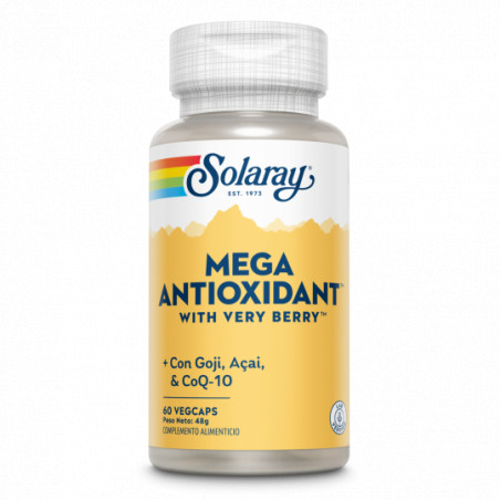 Comprar online ANTIOX MEGA MULTI WITH VERY BERRY 60 CAP SOLARAY