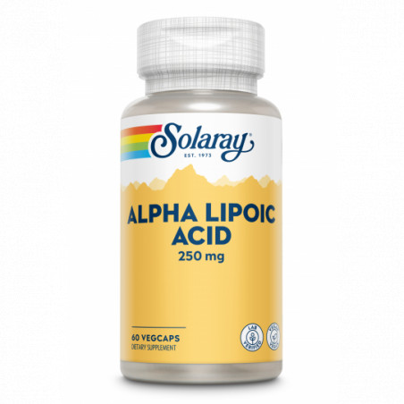 Comprar online ACIDO ALFA LIPOICO 250 MG 60 CAP SOLARAY - Coliseum
