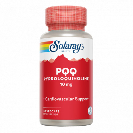 Comprar online PQQ 10 MG 30 CAPSULAS VEGETALES SOLARAY - Coliseum