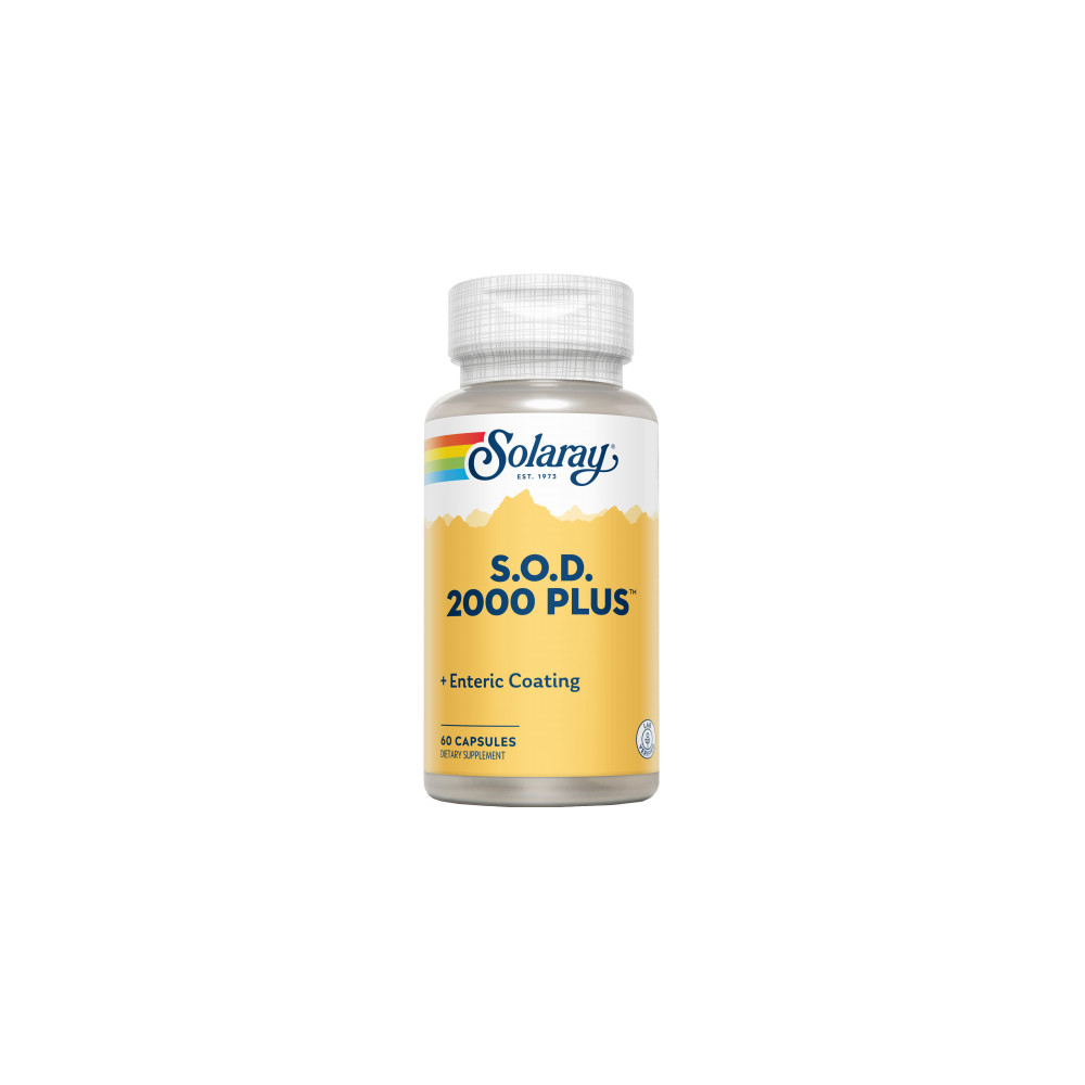 Comprar SOD 2000 PLUS 100 VEGCAPS SOLARAY online - Farmacia Coliseum