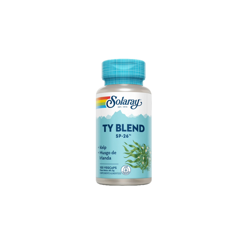 Comprar THYROID BLEND 100 CAP SOLARAY online - Farmacia Coliseum