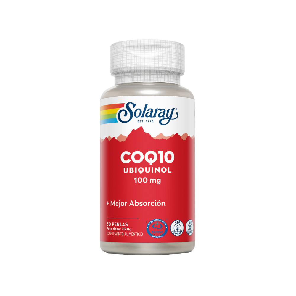 Comprar online UBIQUINOL COQ-10 100 MG 30 CAP SOLARAY - Coliseum