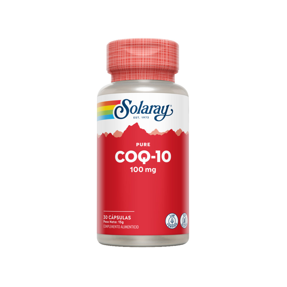 Comprar COENZIMA Q-10 100 MG 30 CAP SOLARAY online - Coliseum