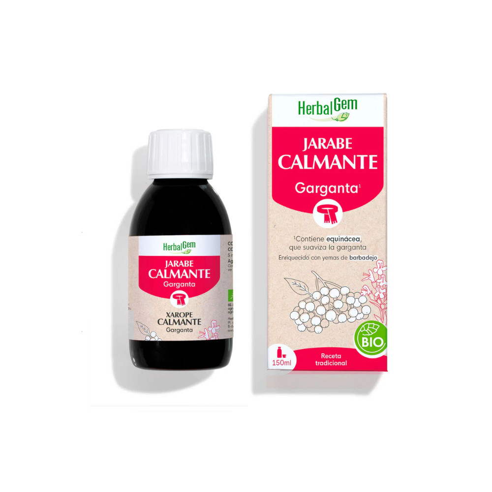 Comprar online JARABE CALMANTE (GARGANTA) BIO 150 CC HERBALGEM