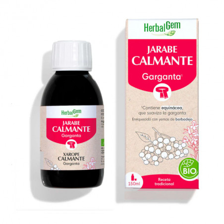 Comprar online JARABE CALMANTE (GARGANTA) BIO 150 CC HERBALGEM