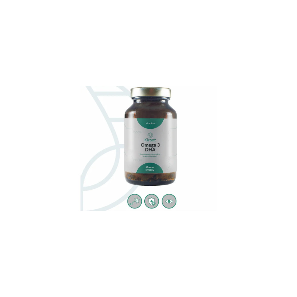 Comprar online OMEGA 3 DHA 60 CAP KIROOT NUTRIBIOTICA - Coliseum