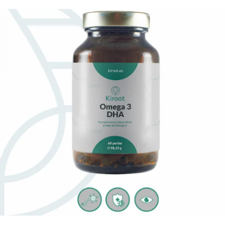 Comprar online OMEGA 3 DHA 60 CAP KIROOT NUTRIBIOTICA - Coliseum