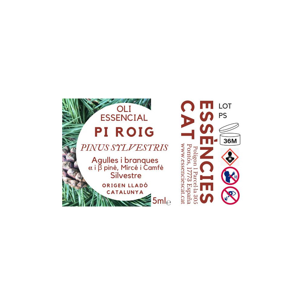 Comprar PINO ROJO - PINUS SILVESTRES SILVESTRE 5 ML ESSENCIESCAT