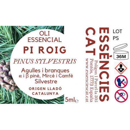 Comprar PINO ROJO - PINUS SILVESTRES SILVESTRE 5 ML ESSENCIESCAT