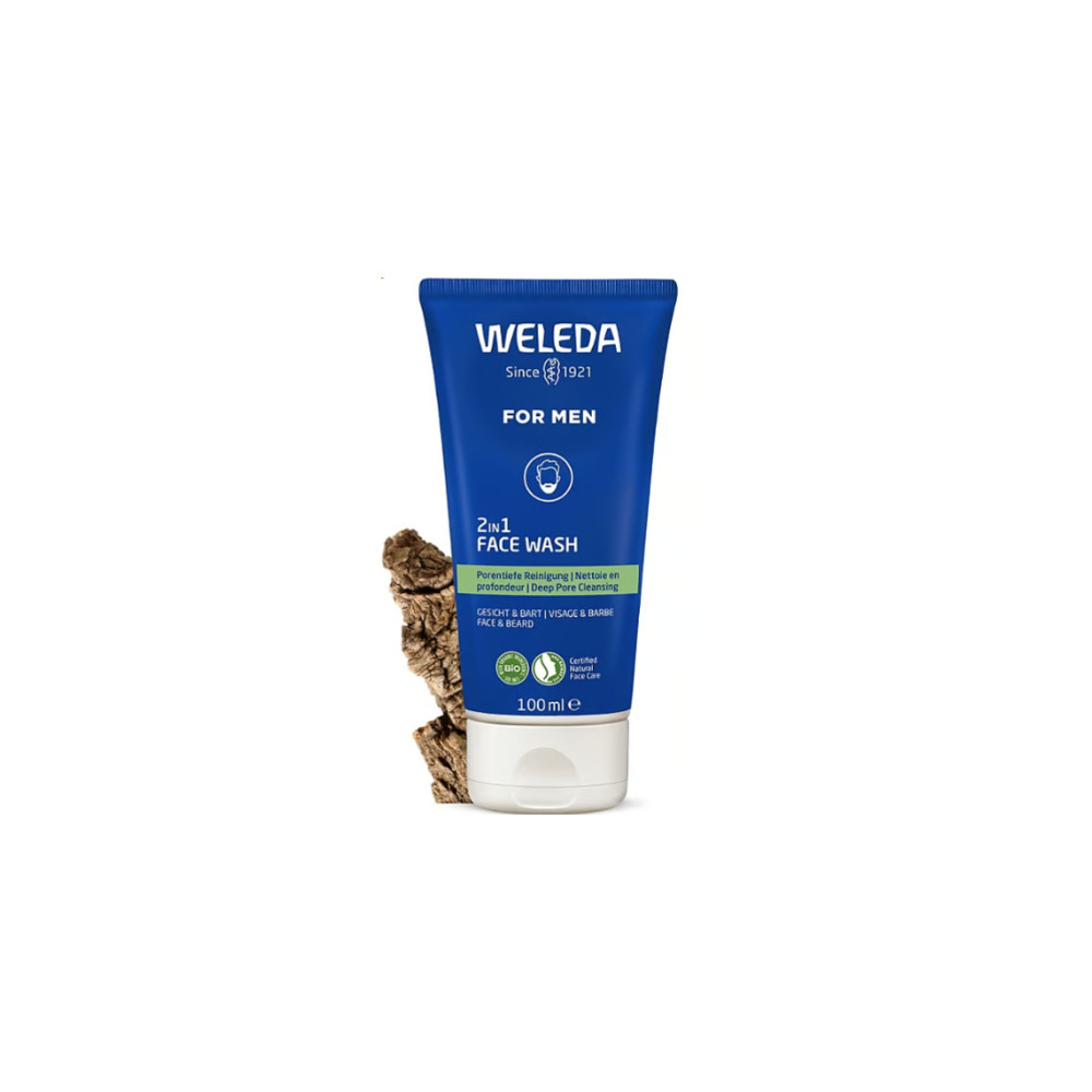 Comprar WELEDA HOMBRE GEL LIMPIADOR ROSTRO Y BARBA 100ML online