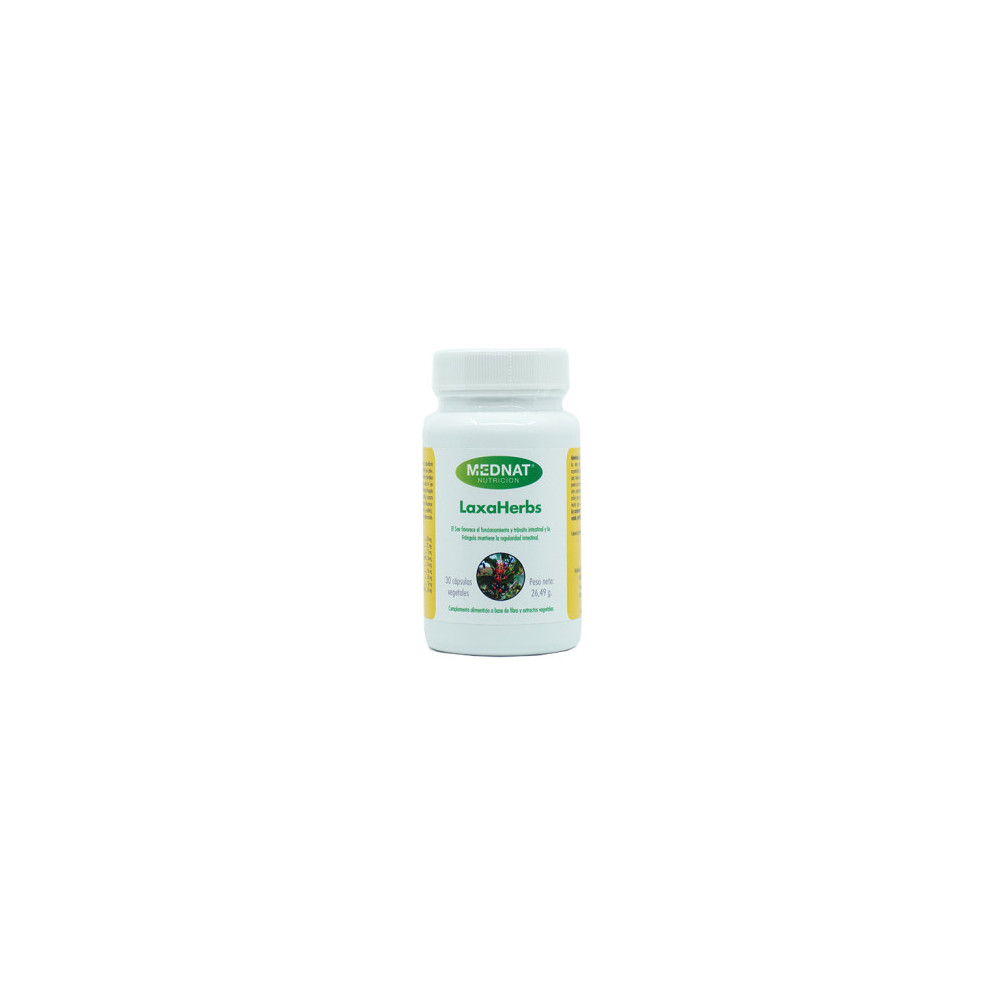 Comprar online LAXAHERBS 30 CAP MEDNAT - Farmacia Coliseum