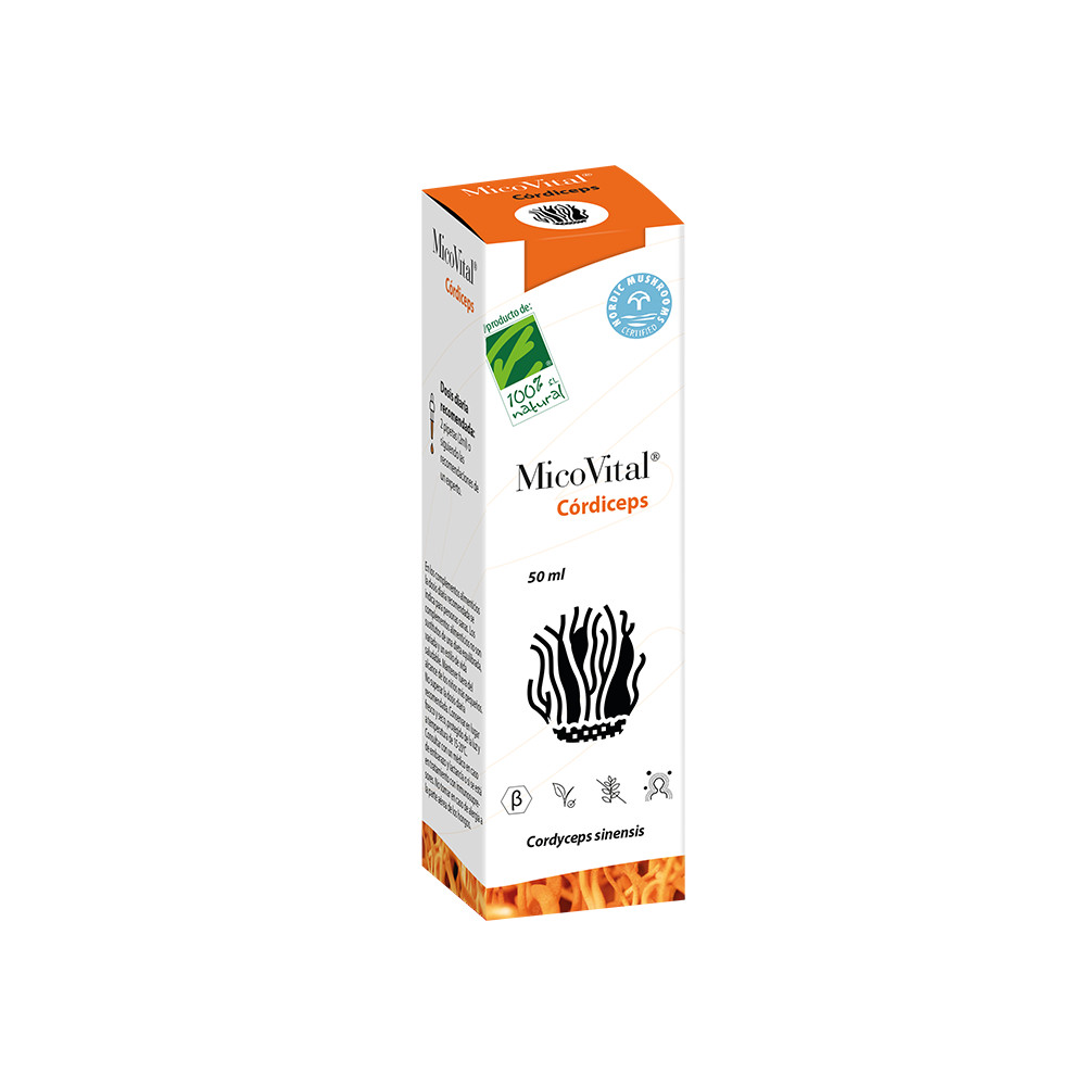 Comprar online CORDICEPS MICOVITAL 50 CC CIEN POR CIEN NATURAL