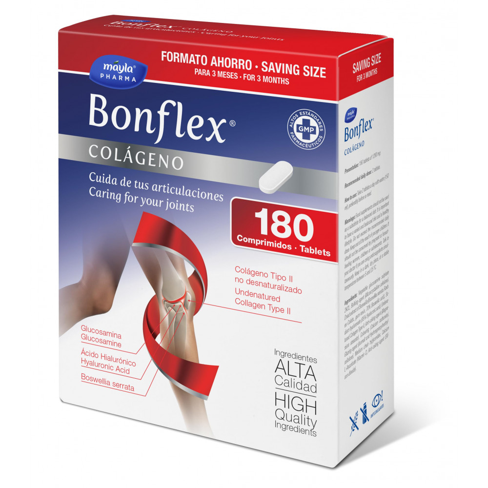 Comprar online BONFLEX COLAGENO 180 COMP MAYLA - Farmacia Coliseum