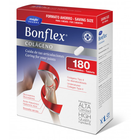 Comprar online BONFLEX COLAGENO 180 COMP MAYLA - Farmacia Coliseum