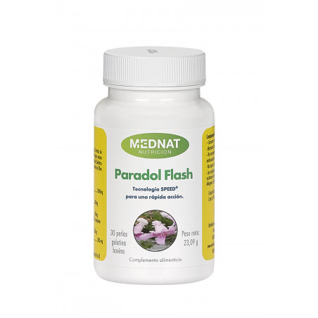 Comprar PARADOL FLASH 30 PERLAS MEDNAT online - Farmacia Coliseum