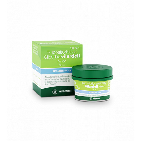Comprar SUPOSITORIOS VILARDELL INFANTIL 18 UNIDADES ONLINE - COLISEUM