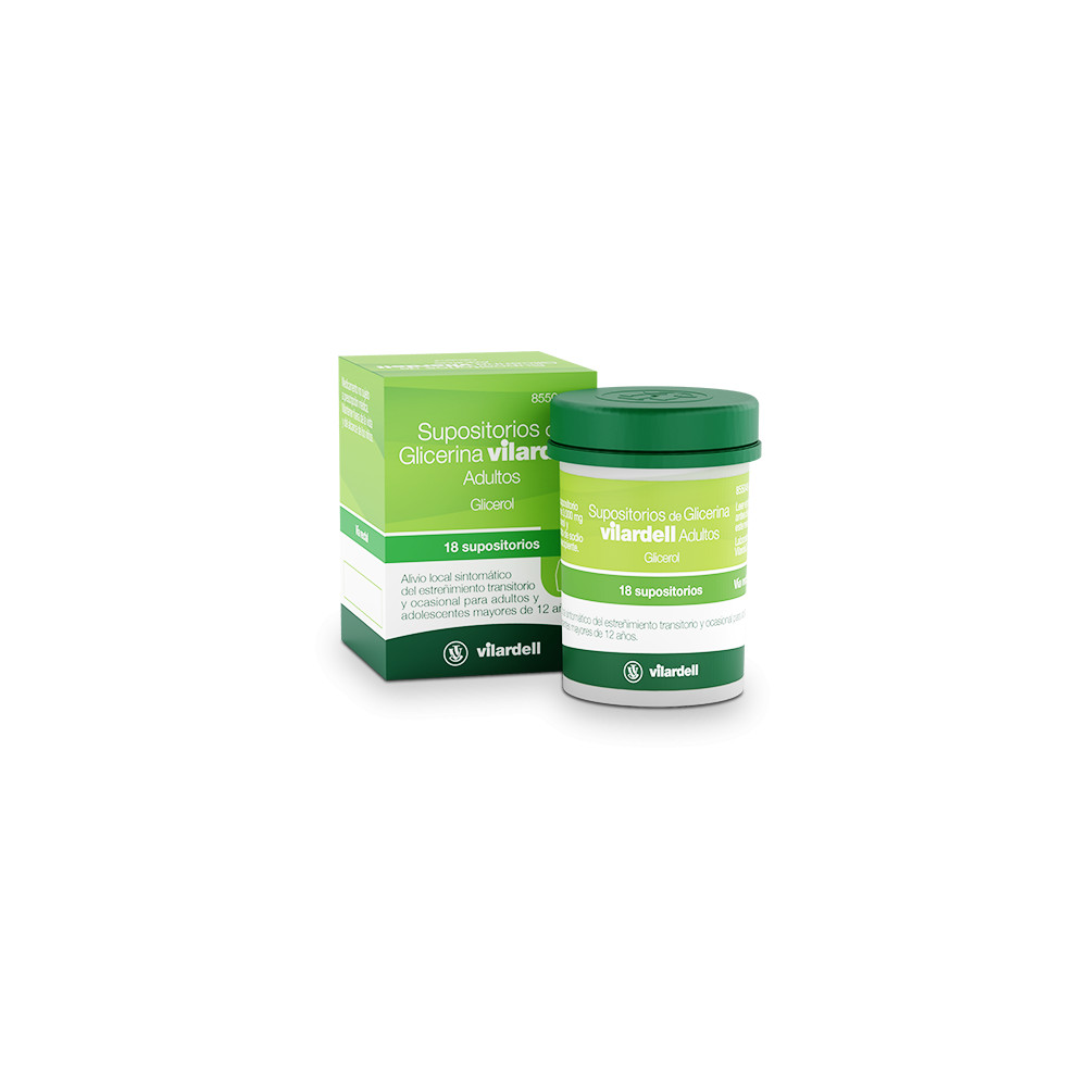 Comprar SUPOSITORIOS VILARDELL ADULTO 18 UNIDADES ONLINE - COLISEUM