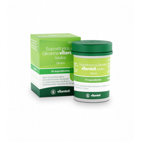 Comprar SUPOSITORIOS VILARDELL ADULTO 18 UNIDADES ONLINE - COLISEUM