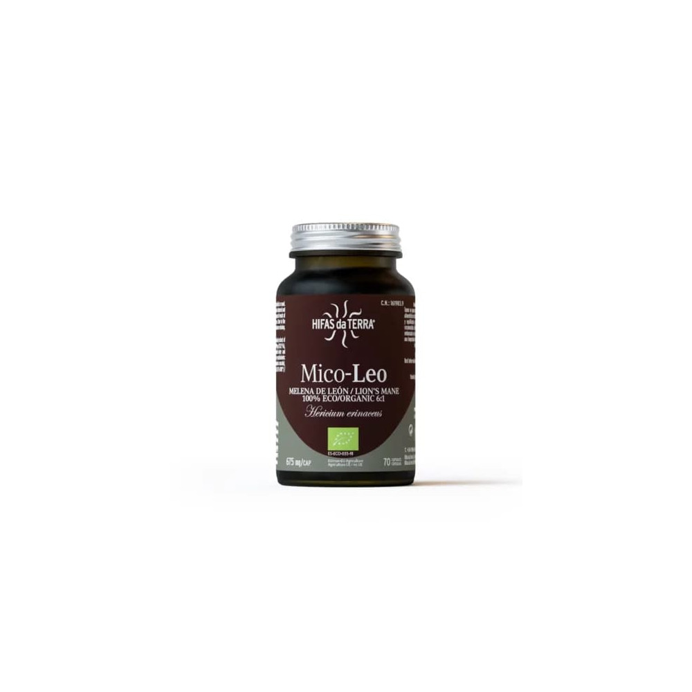 MICO LEO MELENA LEON ERICIUM HERINACEUM 70 CAP HDT HIFAS DA TERRA