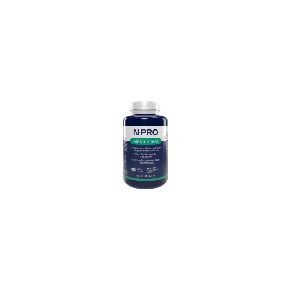 Comprar NPRO METANINTEST 90 CAP NATURAL PROBIOTICS online - Coliseum