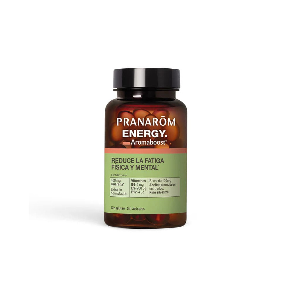 Comprar online AROMABOOST ENERGY 60 CAP PRANAROM - Farmacia Coliseum