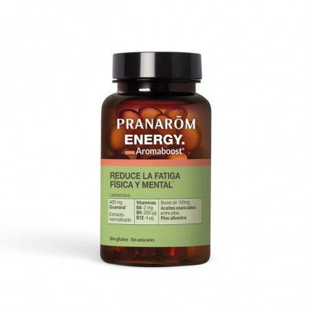 Comprar online AROMABOOST ENERGY 60 CAP PRANAROM - Farmacia Coliseum