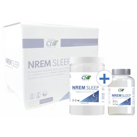 Comprar online NREM SLEEP 196 GR POLVO Y 60 CAP CFN - Farmacia Coliseum