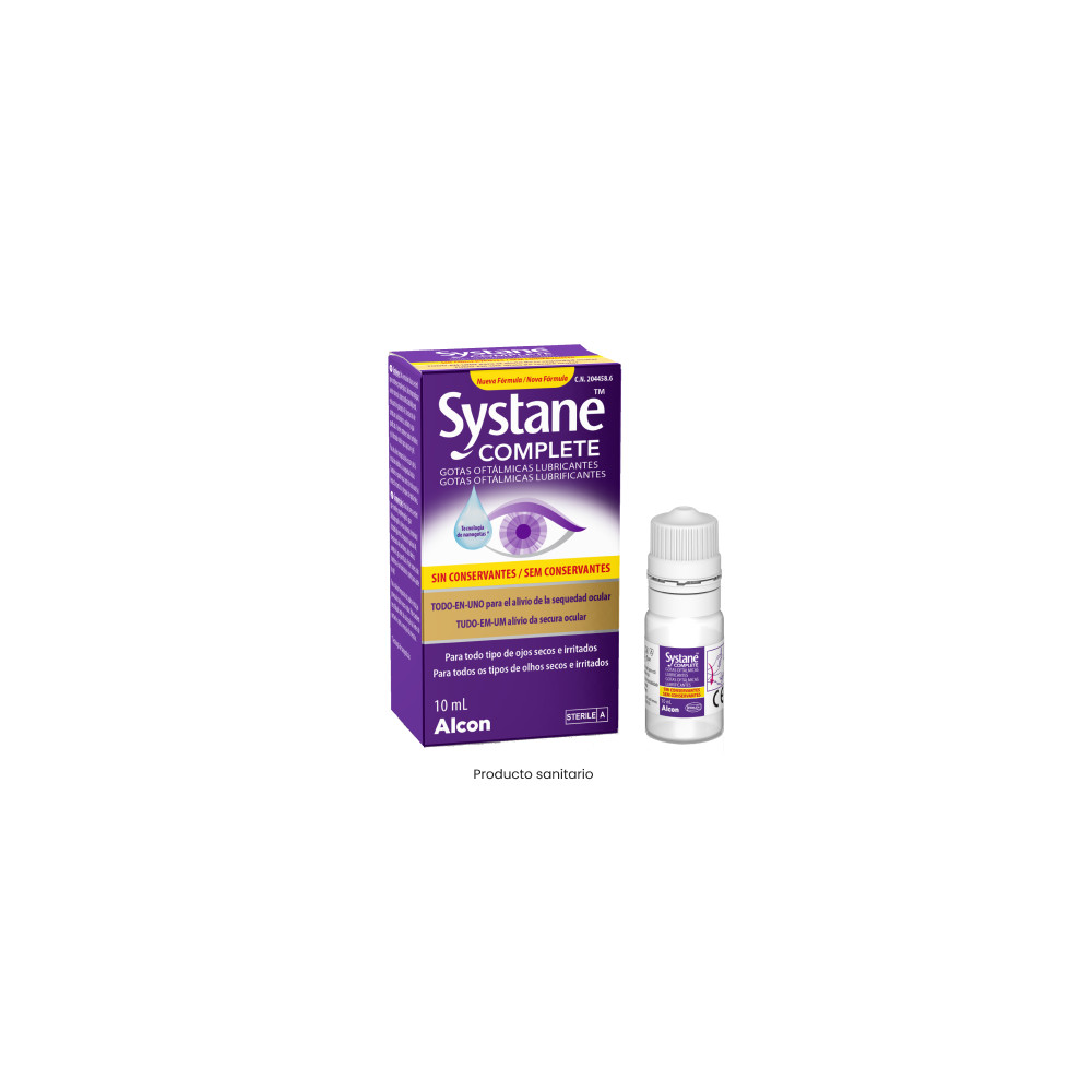 Comprar SYSTANE COMPLETE 10 ML SIN CONSERVANTES  online - Coliseum