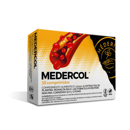 Comprar online MEDERCOL 30 COMP MEDERI - Farmacia Coliseum