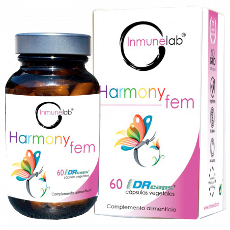 Comprar online HARMONYFEM 60 CAP INMUNELAB - Farmacia Coliseum