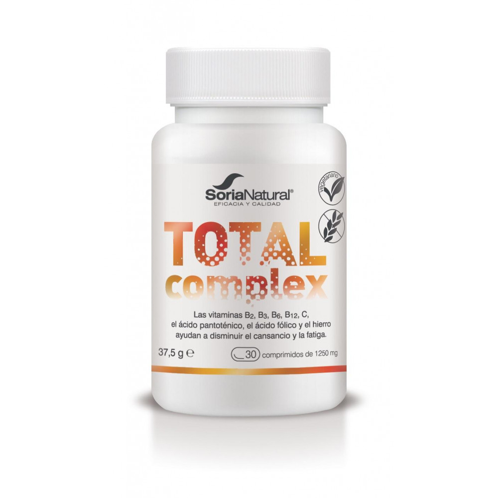 Comprar TOTAL COMPLEX 30 COMP SORIA NATURAL online - Farmacia Coliseum