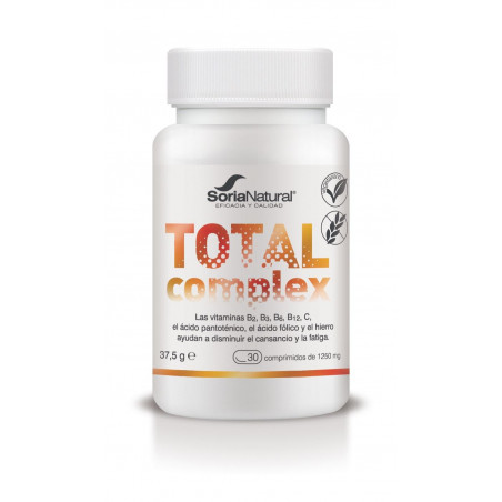 Comprar TOTAL COMPLEX 30 COMP SORIA NATURAL online - Farmacia Coliseum