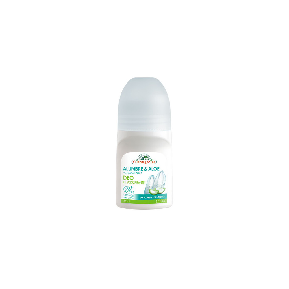 CORPORE SANO DEO ROLL-ON MINERAL PROTECTOR POTASSIUM ALUM Y ALOE VERA 75 ML