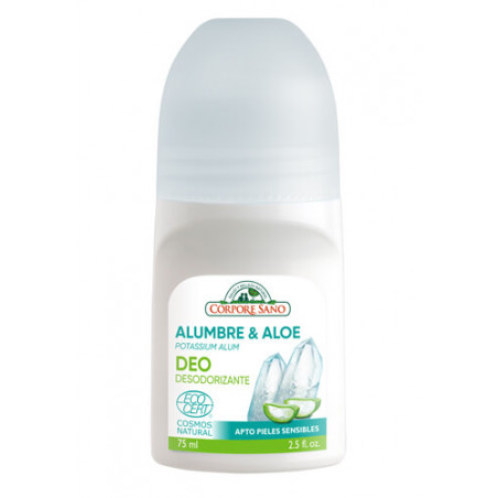 CORPORE SANO DEO ROLL-ON MINERAL PROTECTOR POTASSIUM ALUM Y ALOE VERA 75 ML