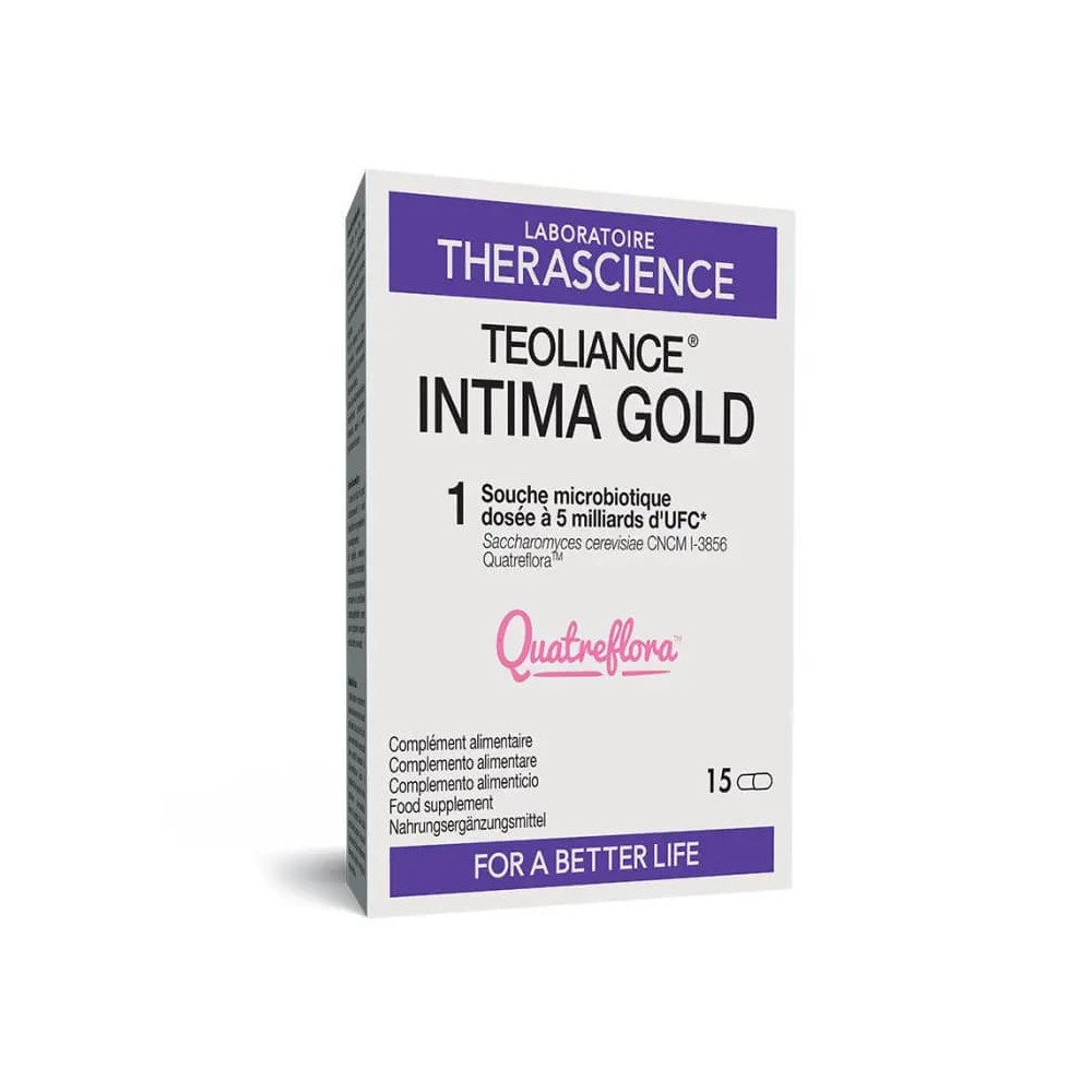 Comprar TEOLIANCE INTIMA GOLD 15 CAPS PHYSIOMANCE THERASCIENCE online