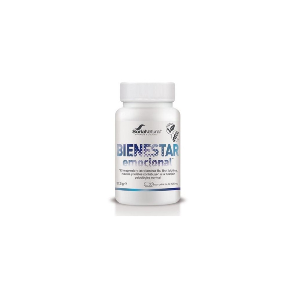 Comprar online BIENESTAR EMOCIONAL 30 COMP SORIA NATURAL - Farmacia Coliseum