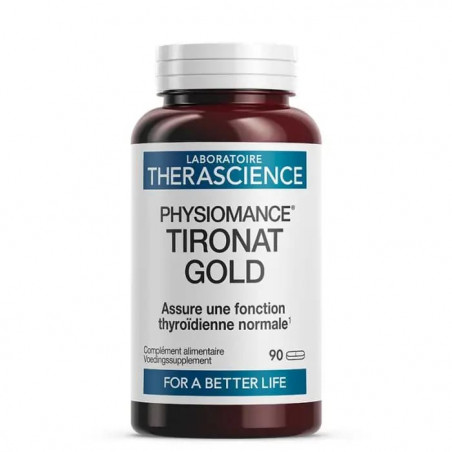 Comprar TIRONAT GOLD 90 COMP PHYSIOMANCE THERASCIENCE online - Farmacia Coliseum