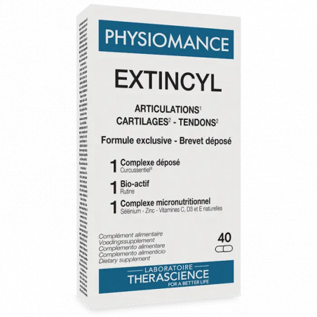 Comprar online EXTINCYL 40 CAPS PHYSIOMANCE THERASCIENCE - Farmacia Coliseum