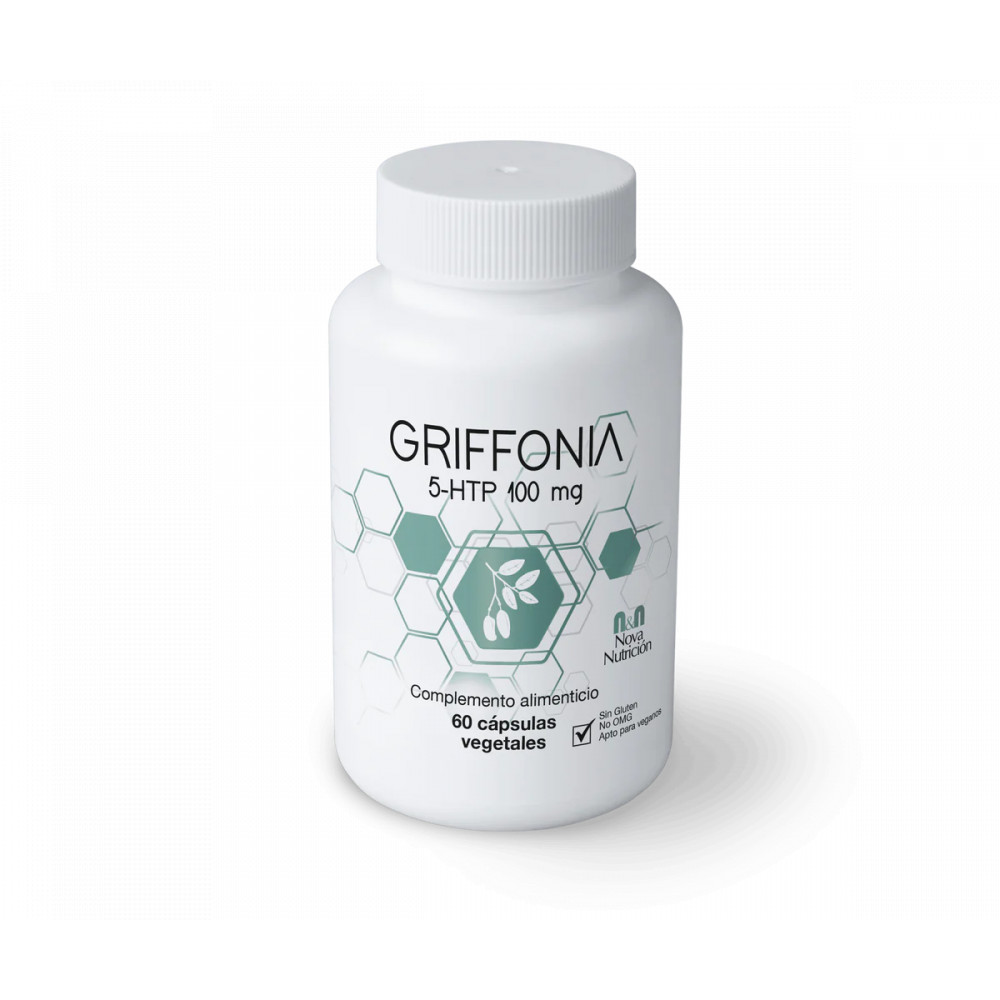 Comprar online GRIFFONIA 5-HTP 100 MG 60 CAP NOVA NUTRICION - Farmacia Coliseum