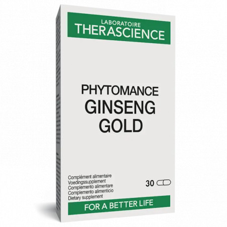 Comprar GINSENG GOLD 30 CAPS PHYTOMANCE THERASCIENCE online - Coliseum